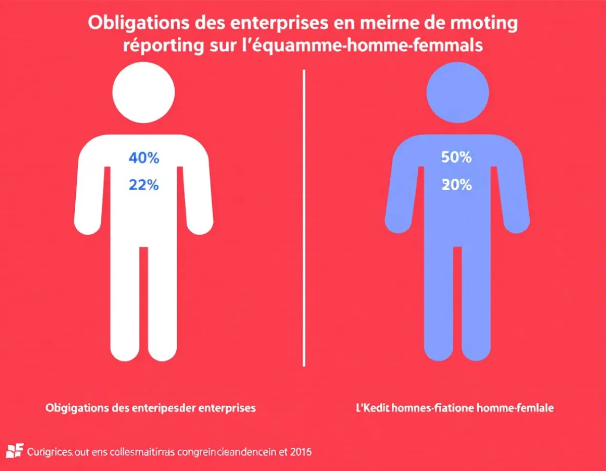 Obligations des entreprises en matière de reporting sur l'égalité homme-femme