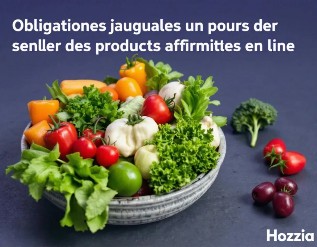 Obligations juridiques pour vendre des produits alimentaires en ligne